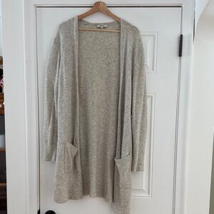 Madewell Womens Marled Gray Cardigan